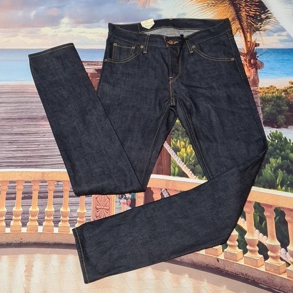 Levi's Button Fly Skinny Jeans Size 25 NWT - Picture 2 of 6